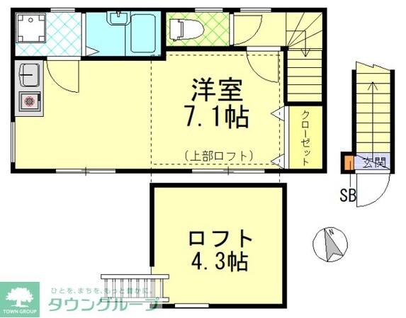 ウィンズパレ田無の物件間取画像